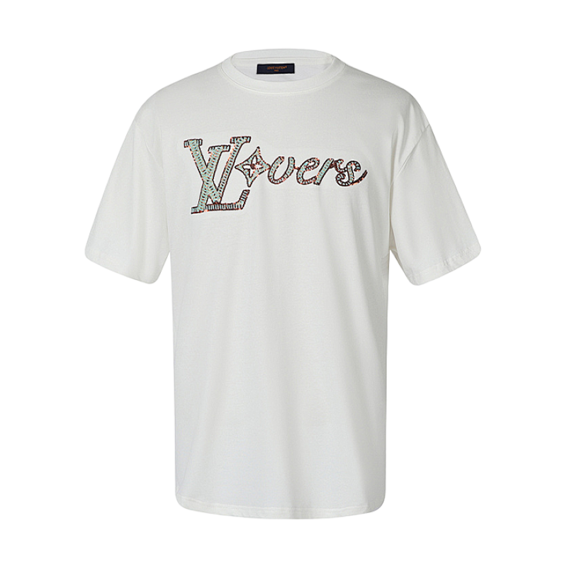 Louis Vuitton L V Letter Short-sleeved T-shirt