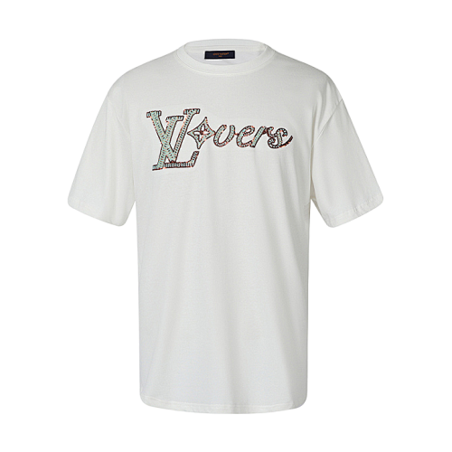Louis Vuitton L V Letter Short-sleeved T-shirt
