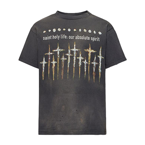 S M Nine Inch Nails Printed Short Sleeve