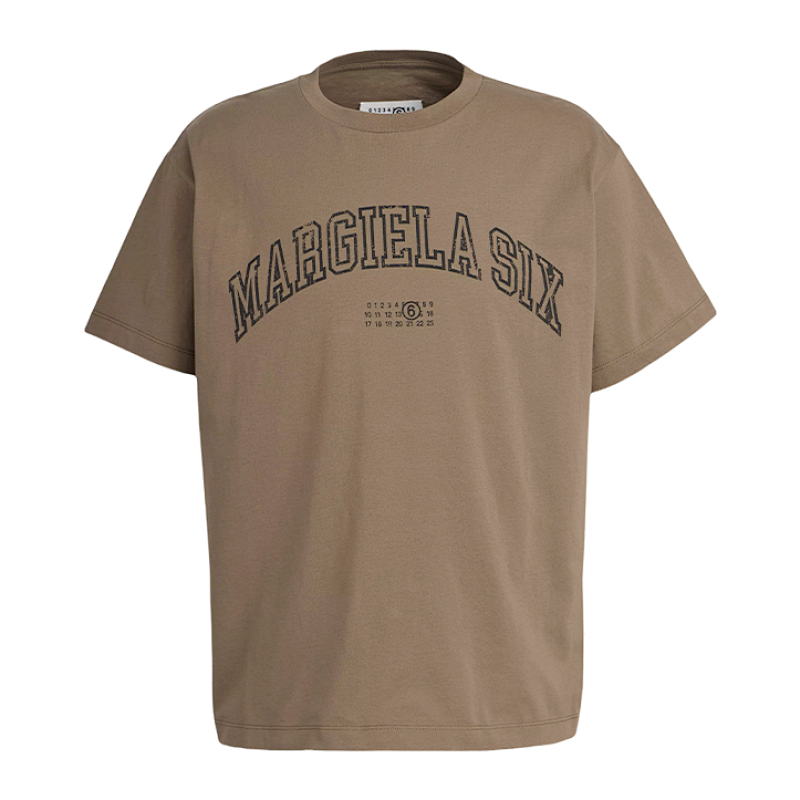 Maison Margiela Size 6 Short Sleeves Brown