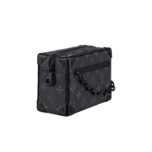 L Full-print Black Small Square Box