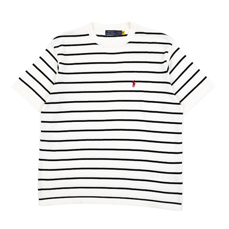 Crew-Neck Short-Sleeve Knit Top
