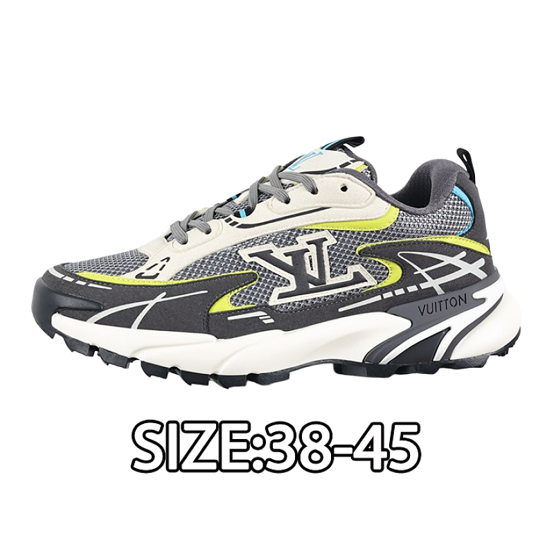 Runner Casual Shoes Gray-Green