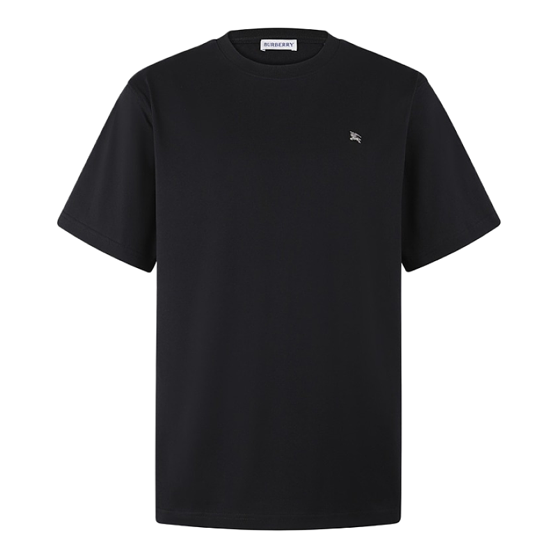 Metal Knight Logo Cotton T-Shirt