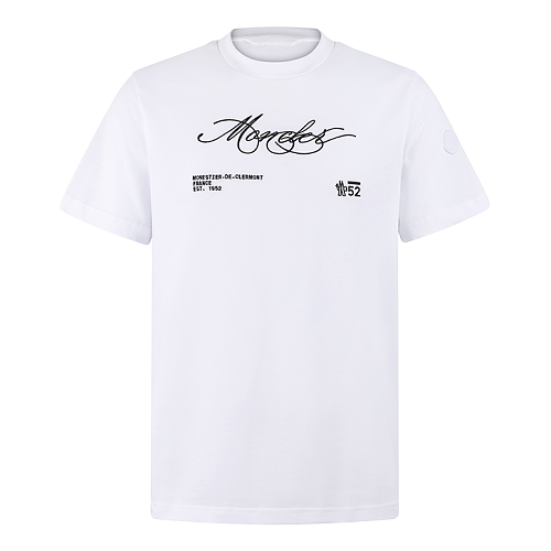 Embroidered Logo Patch Short-sleeve T-shirt