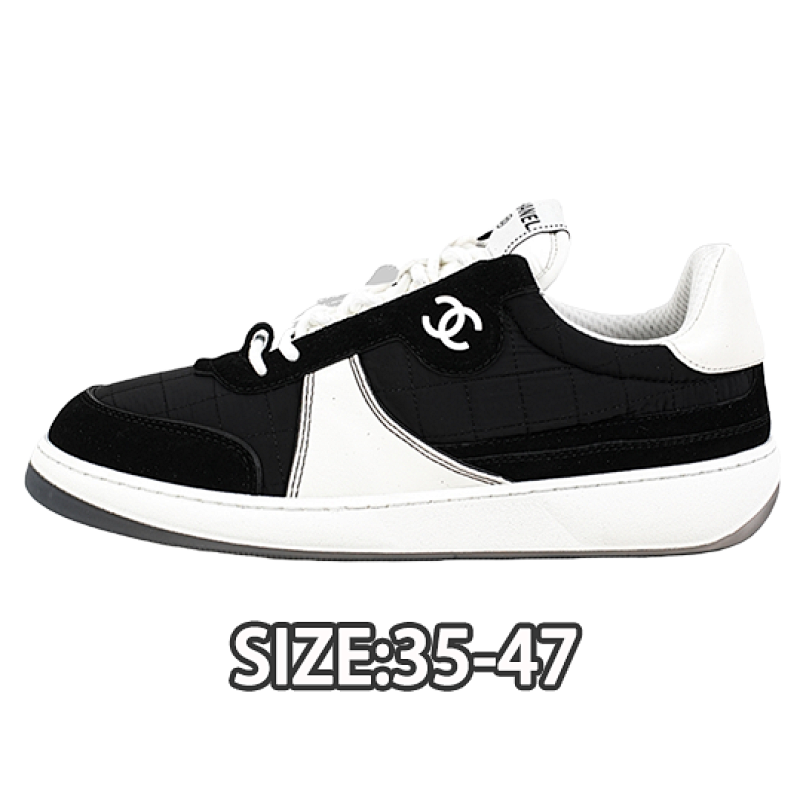 Chanel C Wool Skateboard Shoes