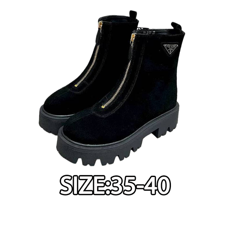 Prada S Iconic Triangle Logo Boots A True Showstopper This Is A Series That Becomes Imposs