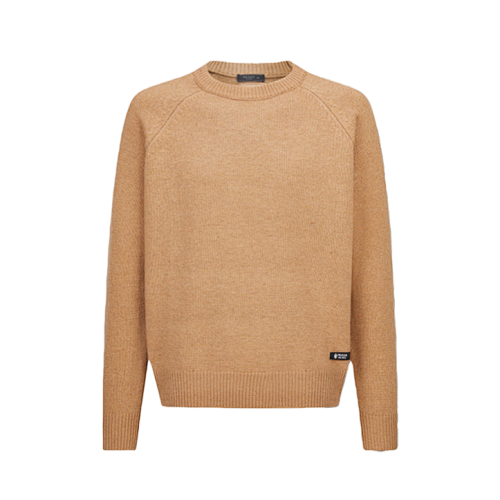 Prada P Rada Fabric Logo Knitted Pullover