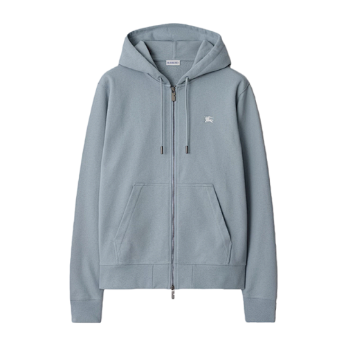Bbr Embroidered Zip Hoodie