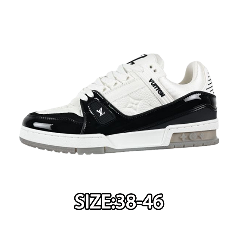 Louis Vuitton L V Trainer Skateboard Shoes New Colorway