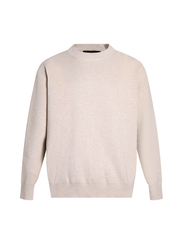 Louis Vuitton Jacquard Crew Neck Sweater