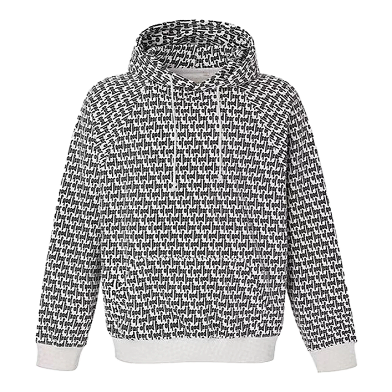 Essentials Fog All Over Print Hoodie