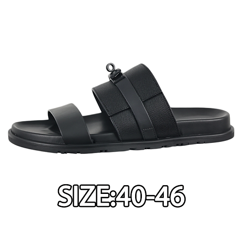 Jackson Calfskin Flat Sandals