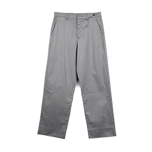 Prada Solid Color Triangle Micro Logo Suit Trousers
