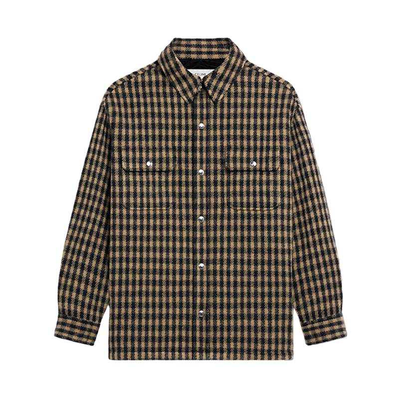 Plaid Wool Jacket