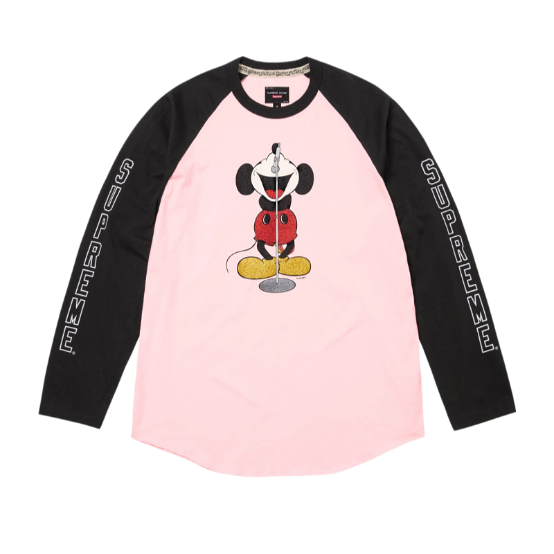 Supreme Mickey Long-sleeve Top