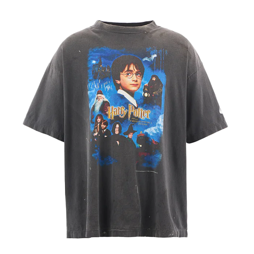Harry Potter Hogwarts Printed Short Sleeve