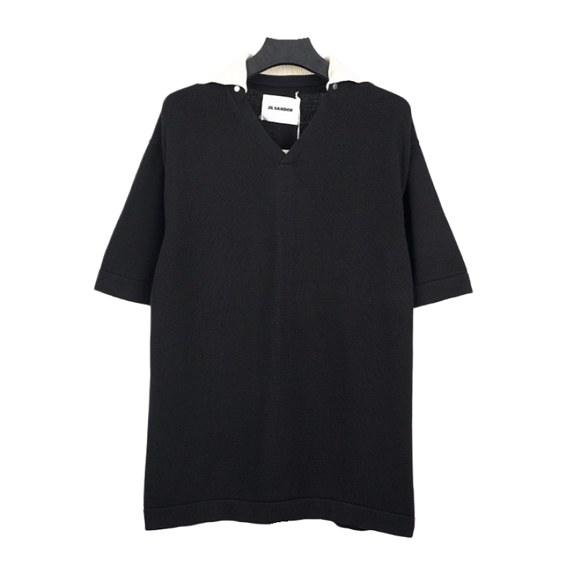 Knitted Polo Shirt