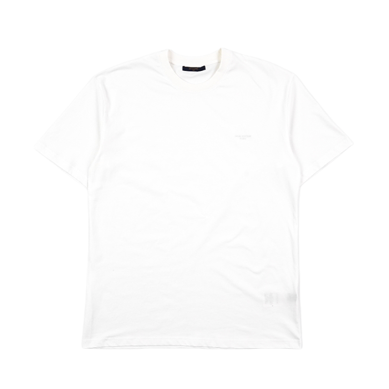 Small Logo Vintage Letter Embroidery Short-sleeve