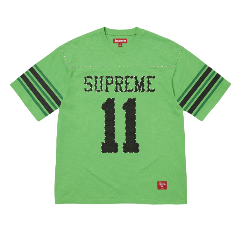 Supreme Letter-print Short-sleeve Soccer Jersey