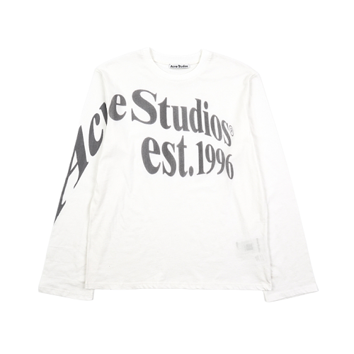 Long-sleeve Top With Big Print