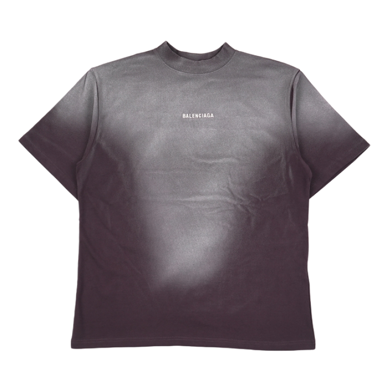 Embroidered Short Sleeve - Washed Coffee