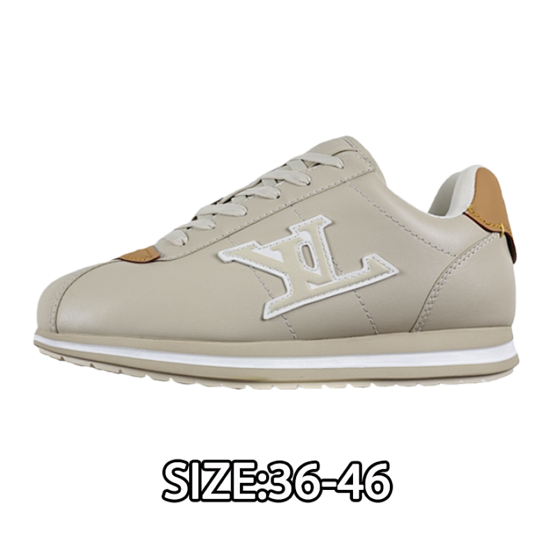 Louis Vuitton Collaboration Low-top Round-toe Lace-up