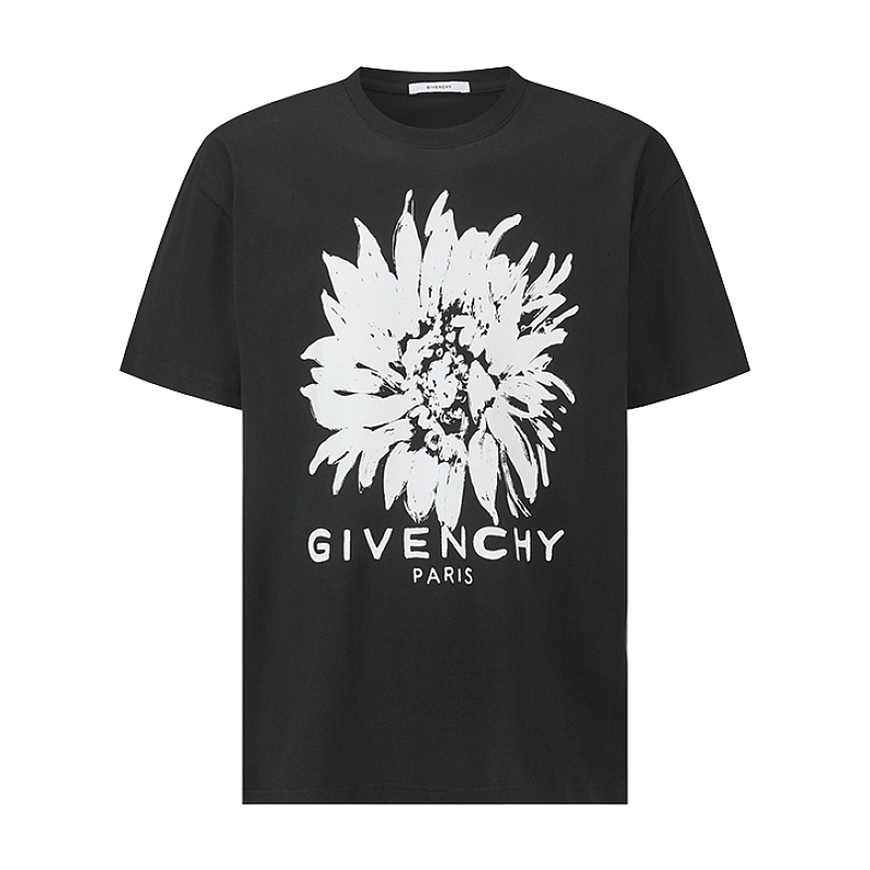 Givenchy Sunflower Print Logo Short-Sleeve T-ShirtIem ID