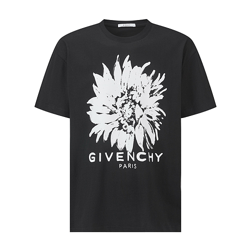 Givenchy Sunflower Print Logo Short-Sleeve T-ShirtIem ID