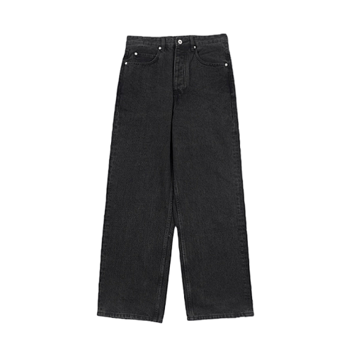 Basic Solid Color Denim Jeans
