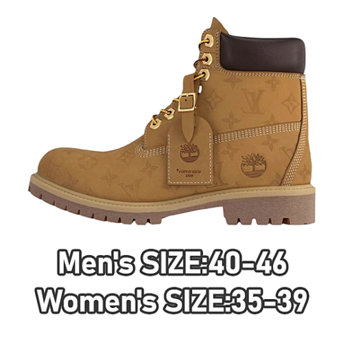 Louis Vuitton L X T Imberland L Co-branded Timberland Yellow