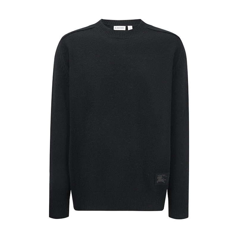 Burberry Equestrian Jacquard Logo Knit Sweater