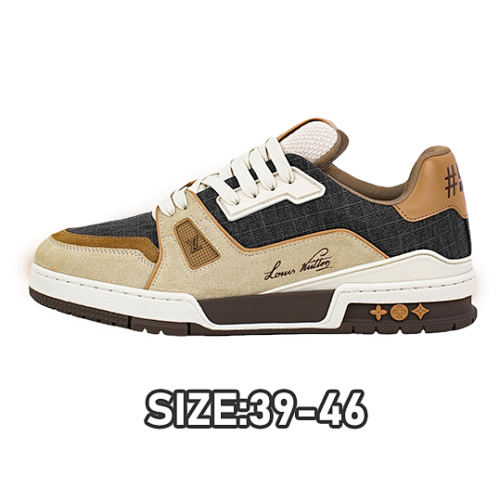 Louis Vuitton Trainer Brown Sneakers