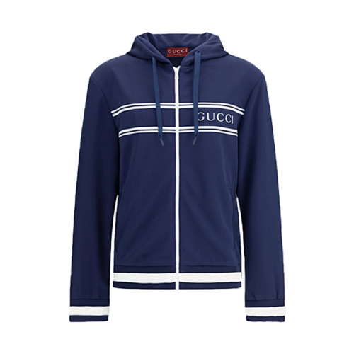 G-sign Striped Hooded Jacket
