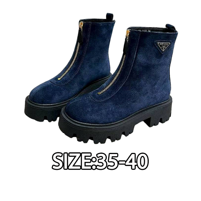 Prada S Iconic Triangle Logo Boots A True Showstopper This Is A Series That Becomes Imposs