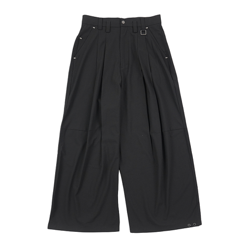 Square Buckle Casual Pants