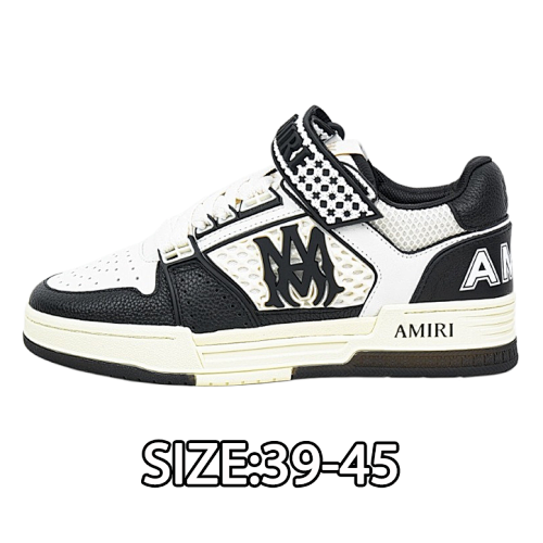 Amiri MA Skyline Series Retro Sneakers Black And White