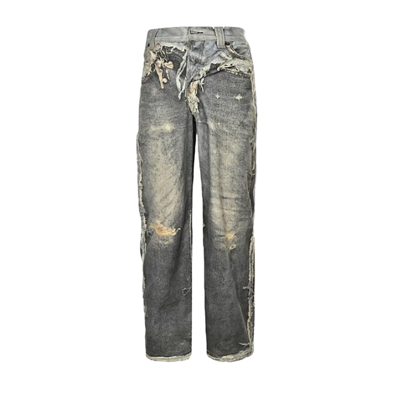 Off-White Disruptive Illusion Printed Jeans