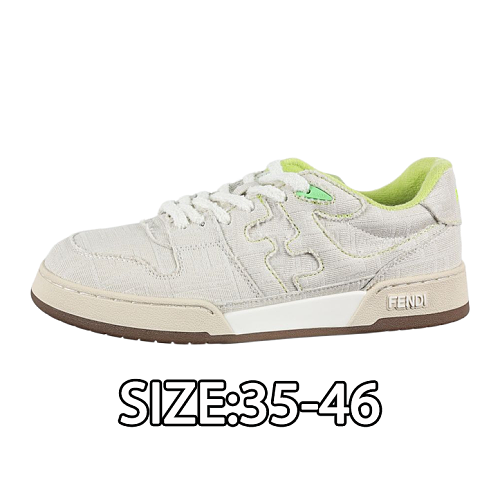 Fendi Fashion Sneakers In Neon Green