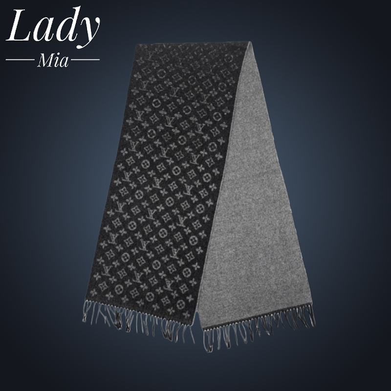 Louis Vuitton Gradient Jacquard Cashmere Scarf