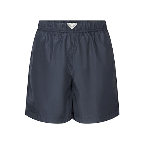 Prada Nylon Steel Label Beach Shorts