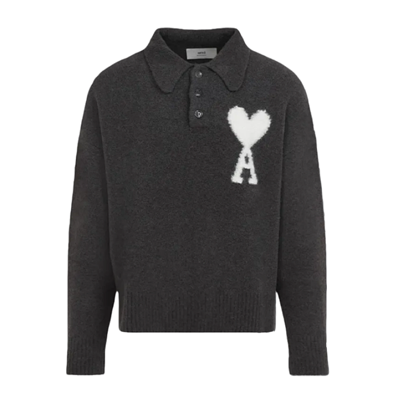Heart Pattern Casual Knitwear