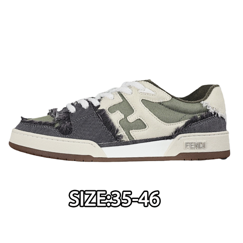Fendi Match Sneakers Low Cut Sneakers
