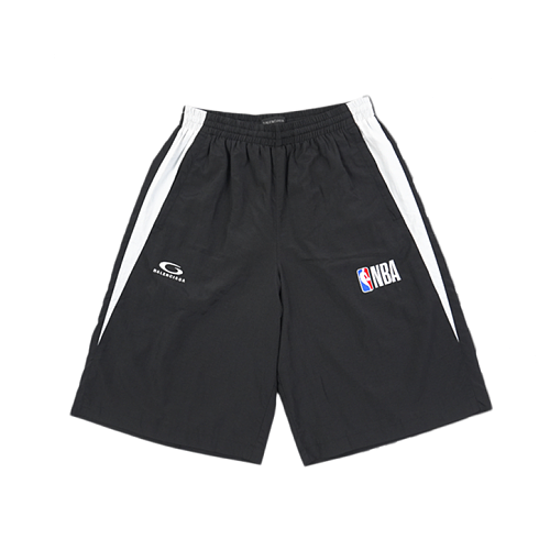 No. 10 Embroidered Color-Block Shorts