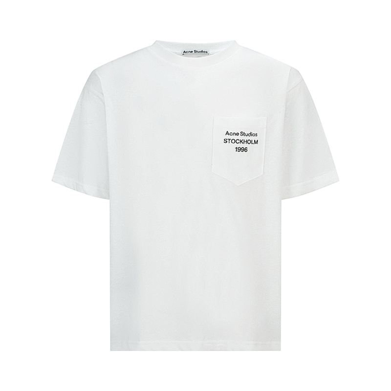 Acne Studios Pocket Print Logo Short-Sleeve
