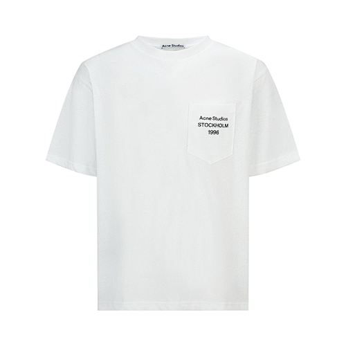 Acne Studios Pocket Print Logo Short-Sleeve