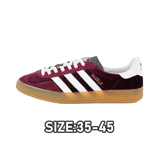 Gucci G Ucci X Adidas Color Blocked Training Series Board Shoes