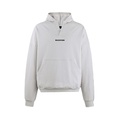 Hooded Letter Long-sleeved Sweatshirt