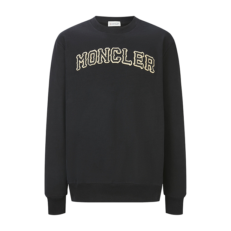 Moncler Appliqué Embroidered Logo Sweatshirt