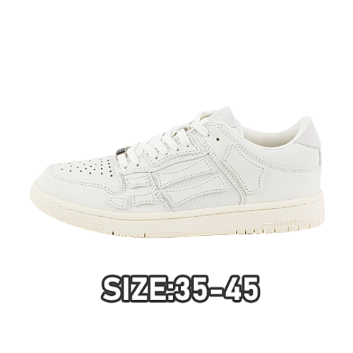 Amiri A Miri Skeleton Board Shoes White